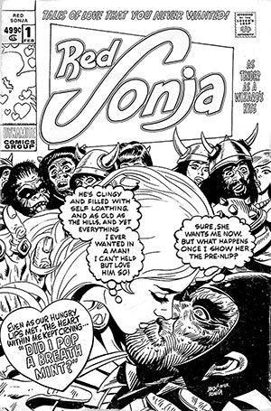 RED SONJA VALENTINES SP ONE SHOT 10 COPY BROXTON B&W INCV
