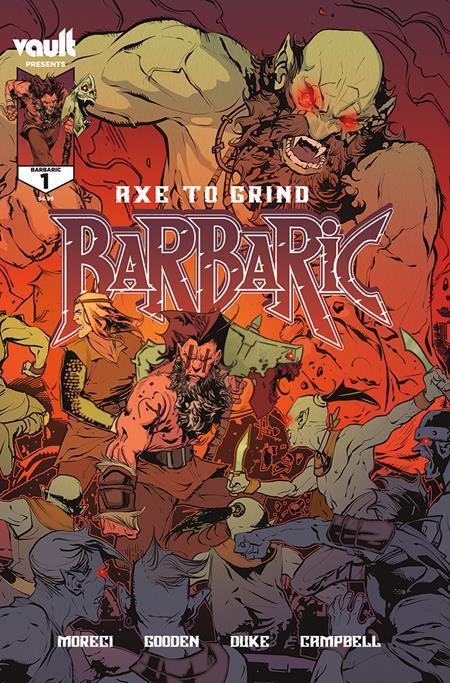 BARBARIC AXE TO GRIND #1 SECOND PRINTING - Kings Comics