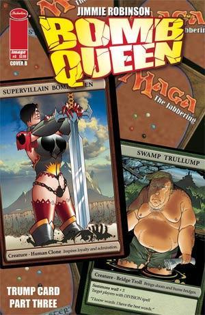 BOMB QUEEN TRUMP CARD #3 CVR B ROBINSON