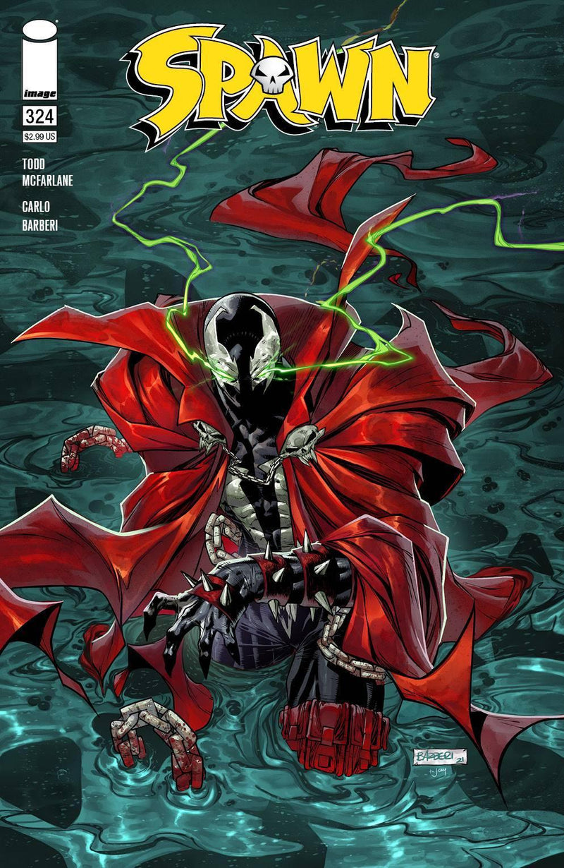 SPAWN (1992) #324 CVR B MATTINA