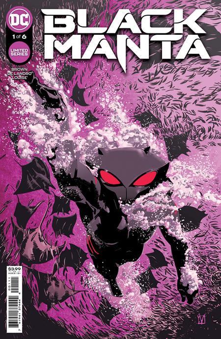 BLACK MANTA #1 CVR A VALENTINE DE LANDRO