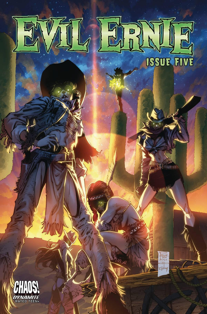 EVIL ERNIE VOL 5 #5 CVR B TAN