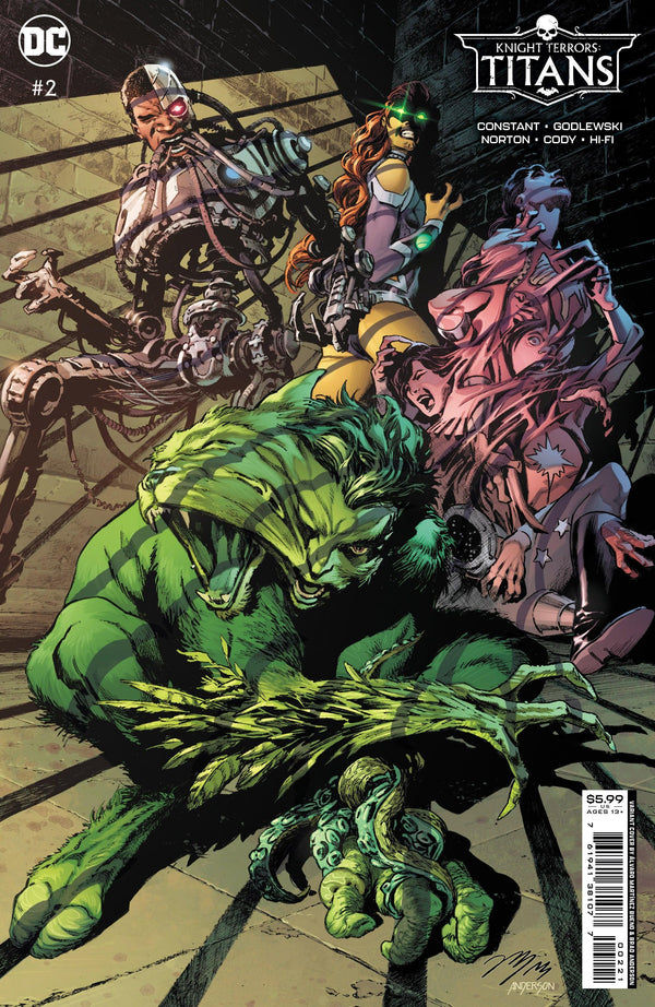 KNIGHT TERRORS TITANS (2023) #2 CVR B ALVARO MARTINEZ BUENO CARD STOCK VAR