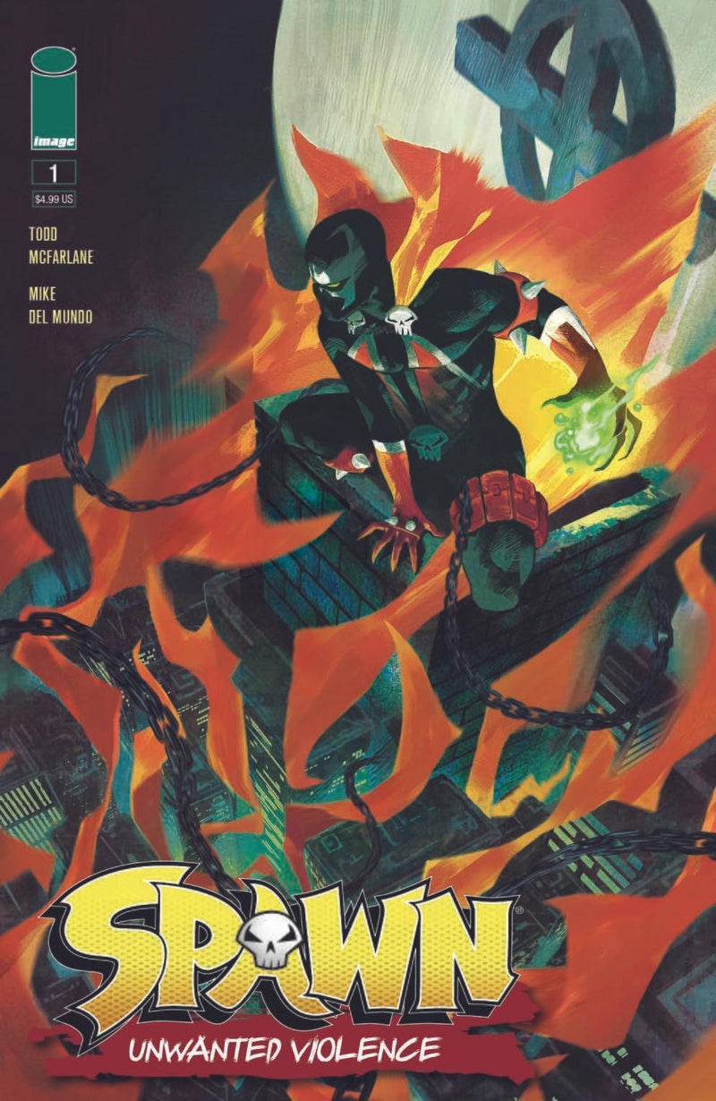 SPAWN UNWANTED VIOLENCE #1 CVR A DEL MUNDO