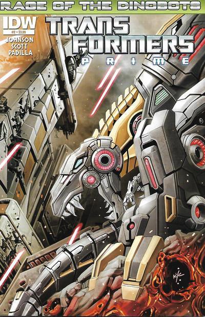 TRANSFORMERS PRIME RAGE OF THE DINOBOTS #2