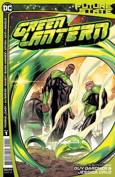 FUTURE STATE GREEN LANTERN (2021) #1 CVR A CLAYTON HENRY