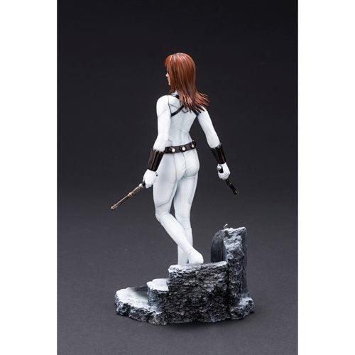 MARVEL UNIVERSE BLACK WIDOW WHITE COSTUME PX ARTFX PREMIER - Kings Comics