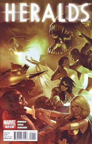 HERALDS #1 - SIGNED BY KATHRYN IMMONEN - COPY HAS FAULT SEE NOTES