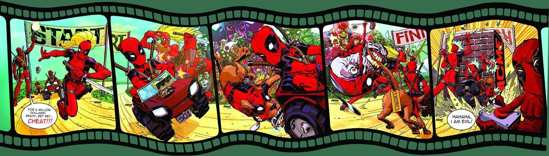 DEADPOOL CORPS BY DAVE JOHNSON POSTER - Kings Comics