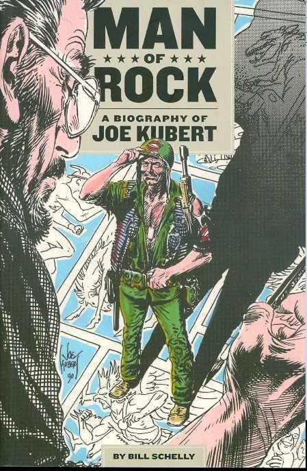 MAN OF ROCK BIOGRAPHY OF JOE KUBERT SC - Kings Comics