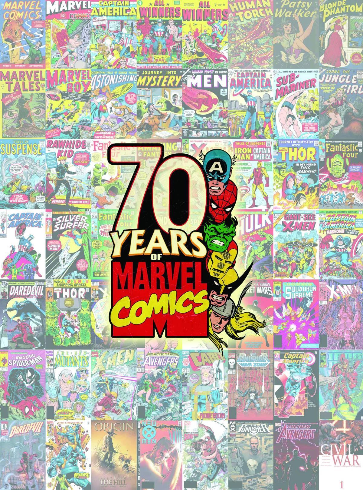 MARVELS 70TH ANNIVERSARY POSTER - Kings Comics