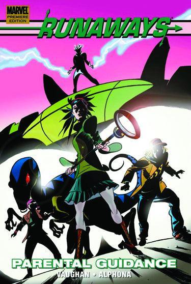 RUNAWAYS VOL 6 PARENTAL GUIDANCE PREM HC -  BATTLE DAMAGED SEE NOTES