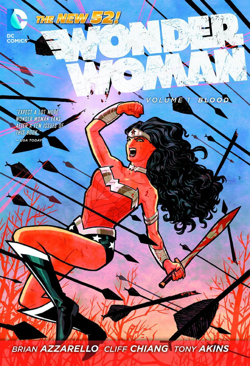 WONDER WOMAN HC (2012) VOL 01 BLOOD (OOP) - FIRST PRINTING