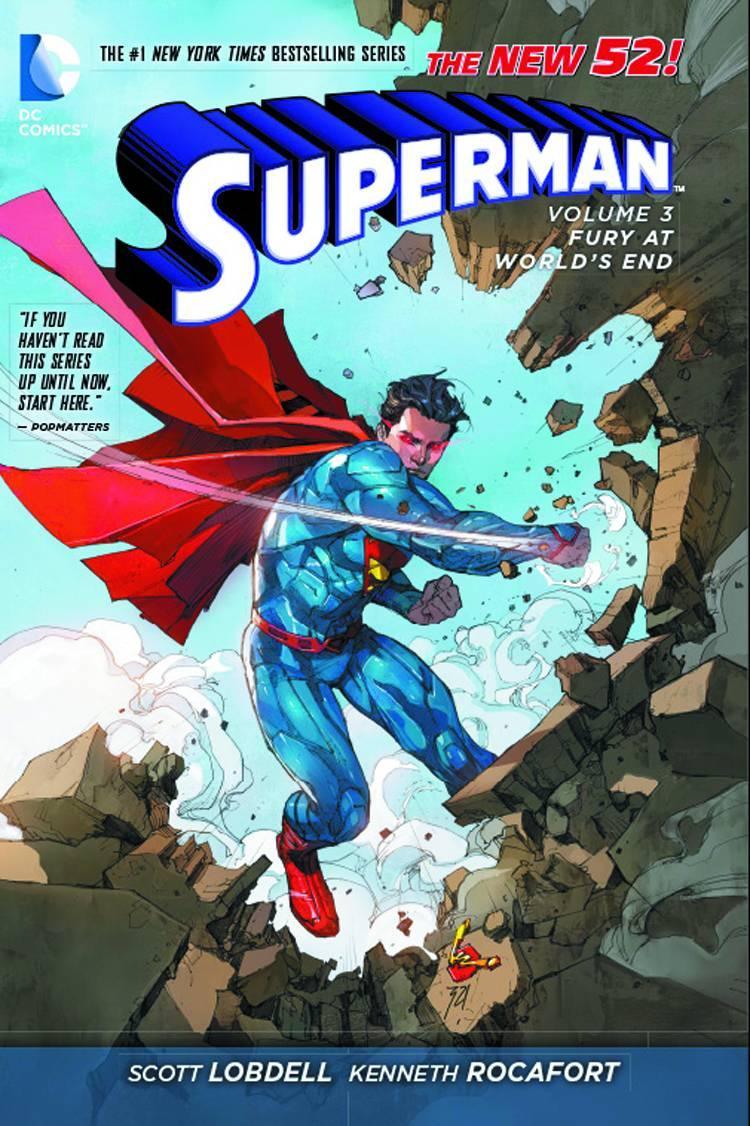 SUPERMAN HC (N52) VOL 03 FURY AT THE WORLDS END - Kings Comics