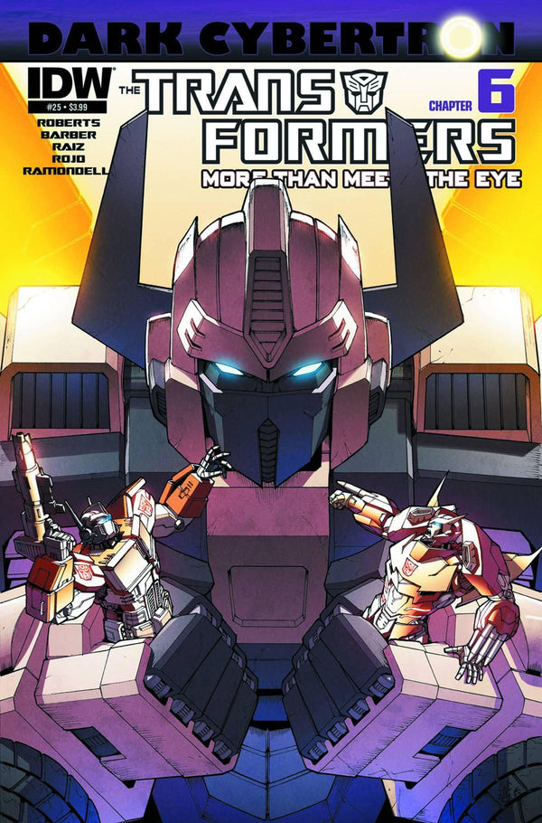 TRANSFORMERS MORE THAN MEETS THE EYE #25 DARK CYBERTRON PART 6
