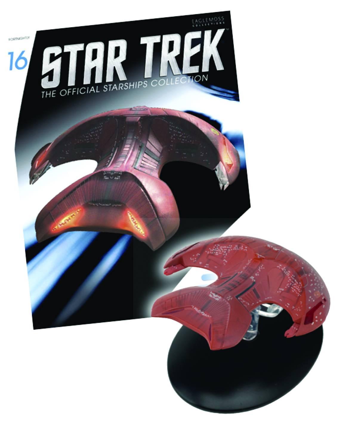 STAR TREK STARSHIPS FIG COLL MAG #16 FERENGI MARAUDER - Kings Comics