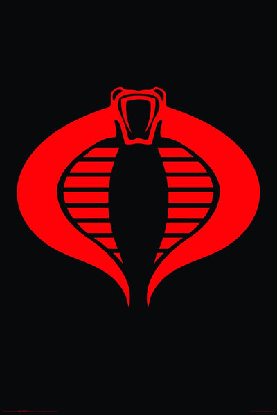 GI JOE COBRA SYMBOL POSTER