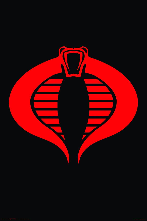 GI JOE COBRA SYMBOL POSTER