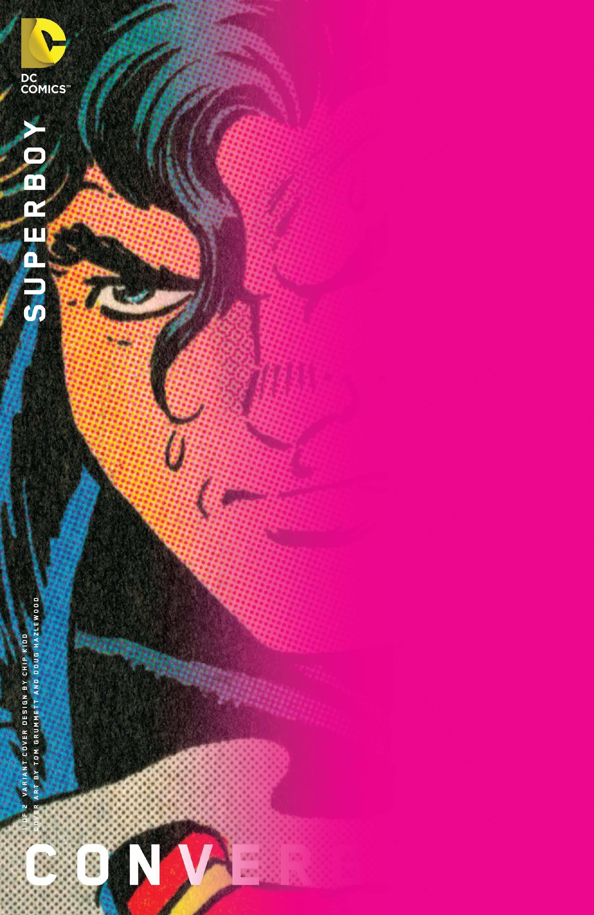 CONVERGENCE SUPERBOY - SET OF TWO CHIP KIDD VARIANT COVERS - Kings Comics