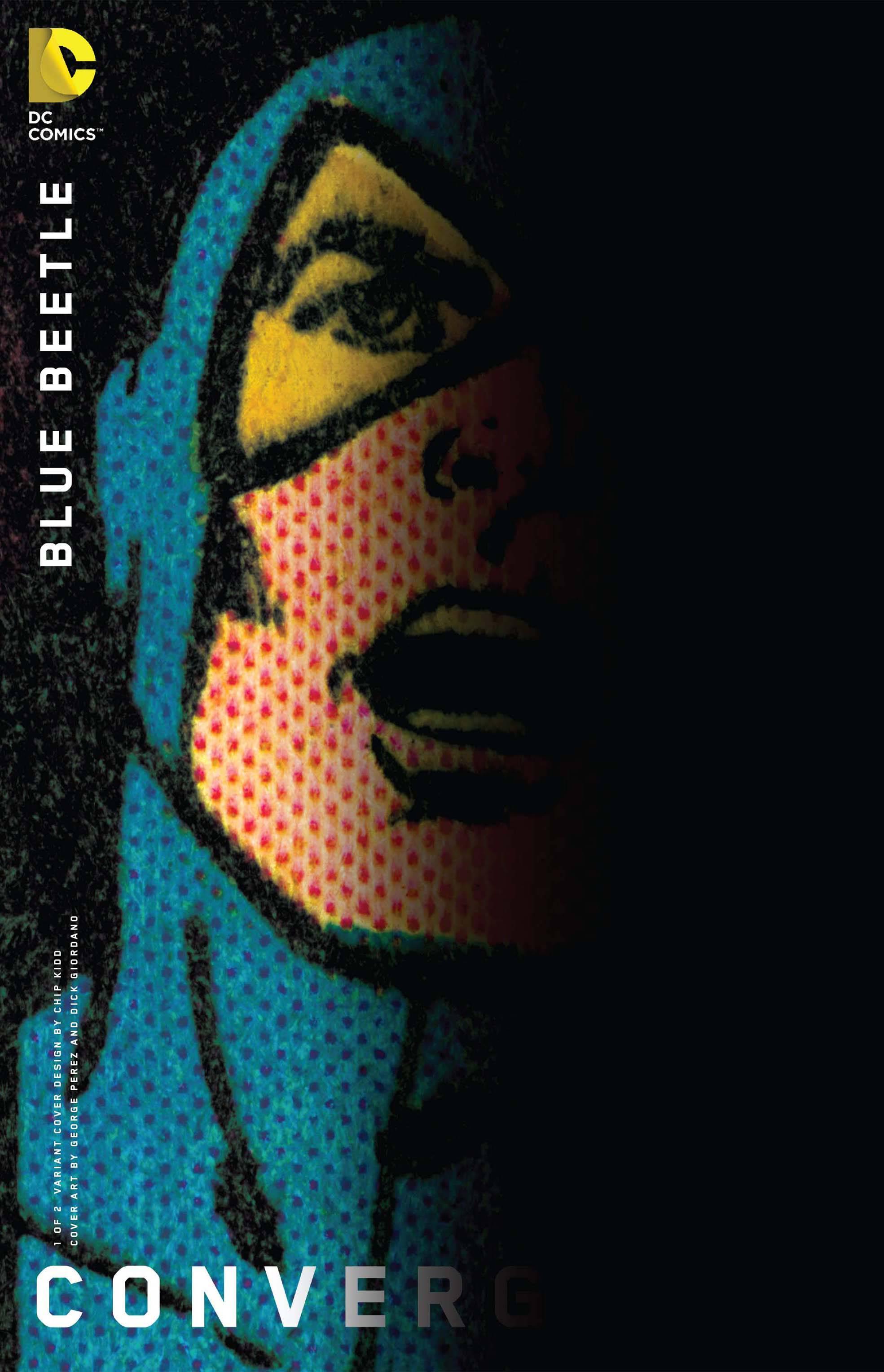 CONVERGENCE BLUE BEETLE - SET OF TWO CHIP KIDD VARIANT COVERS - Kings Comics