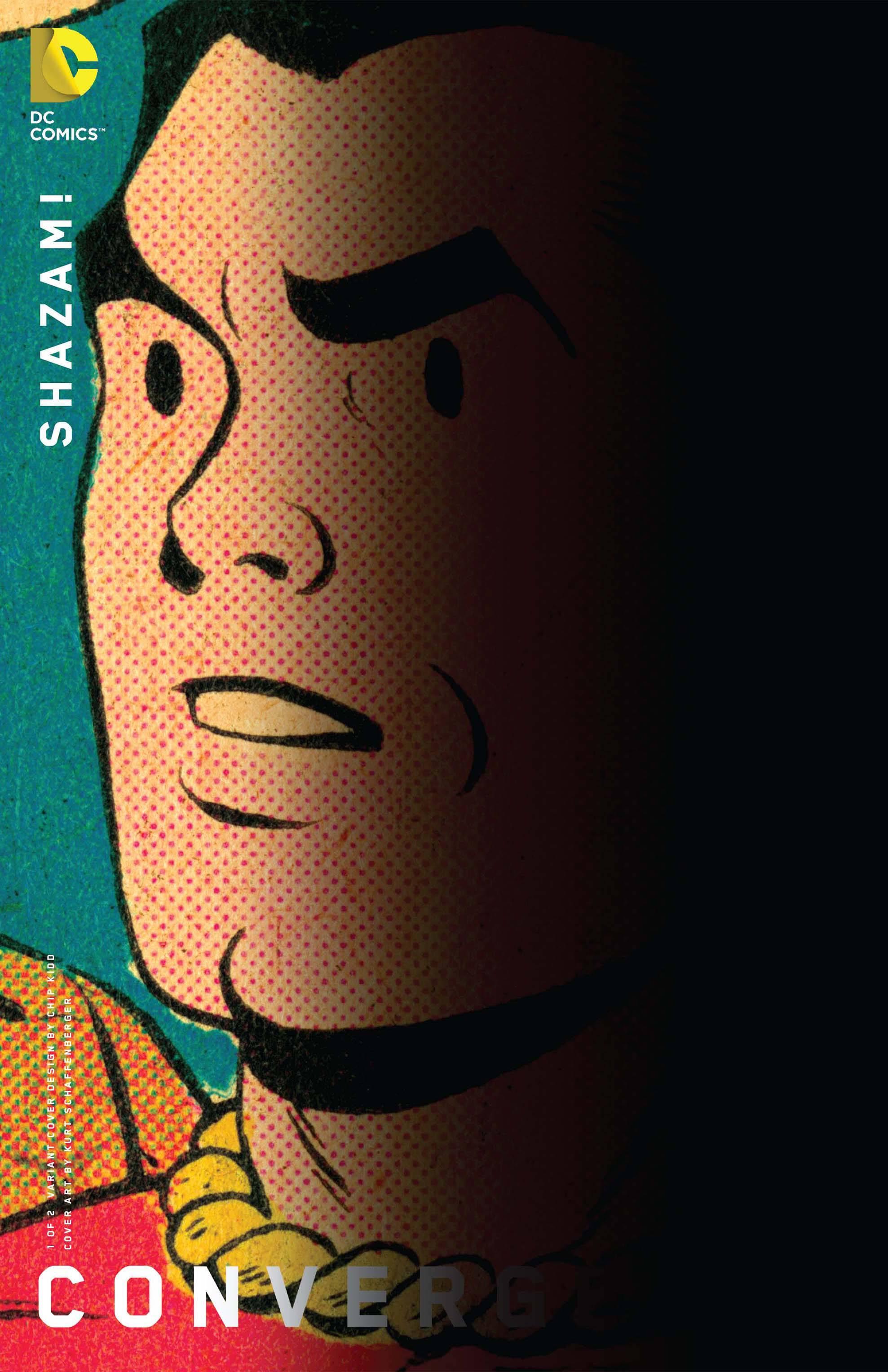 CONVERGENCE SHAZAM - SET OF TWO CHIP KIDD VARIANT COVERS - Kings Comics