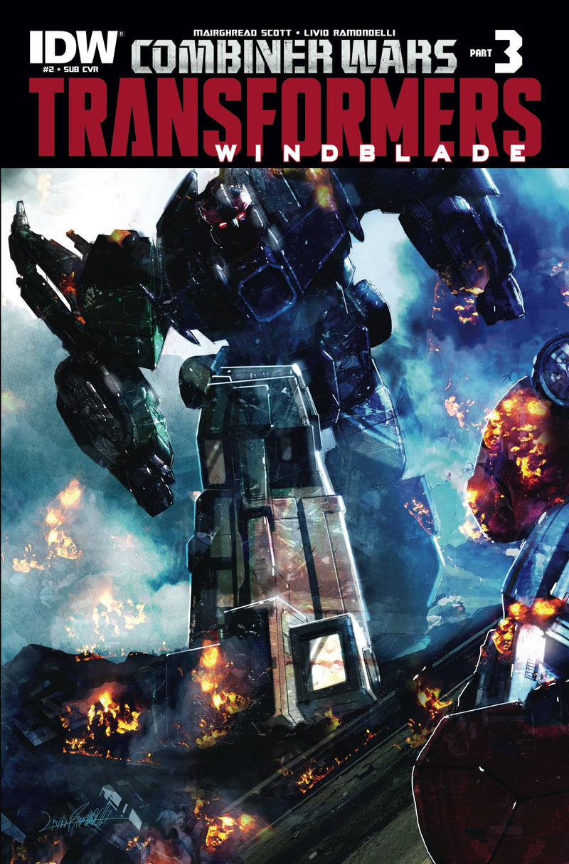 TRANSFORMERS WINDBLADE COMBINER WARS #2 SUBSCRIPTION VAR