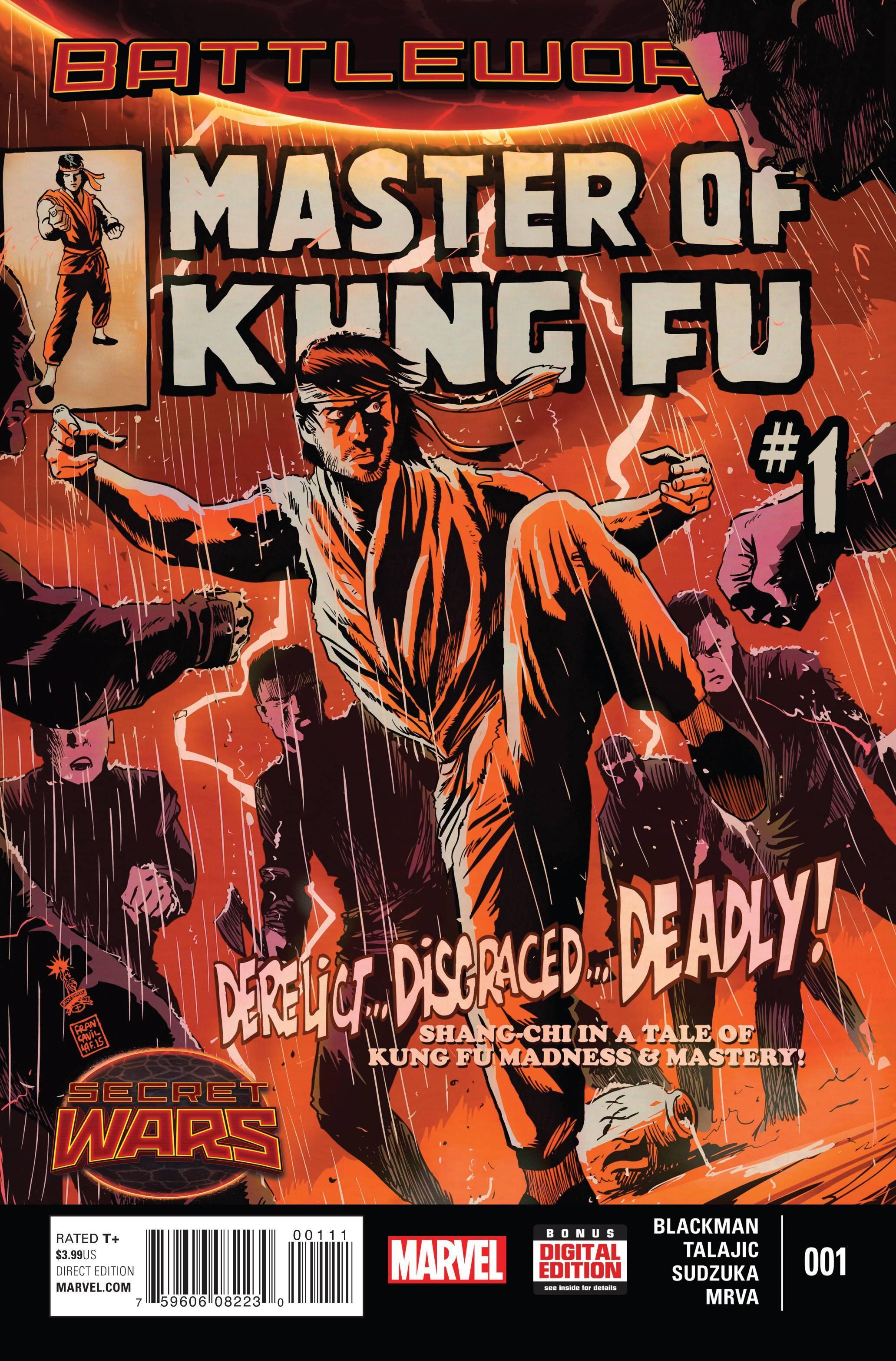 MASTER OF KUNG FU (2015) SET OF FOUR - Kings Comics