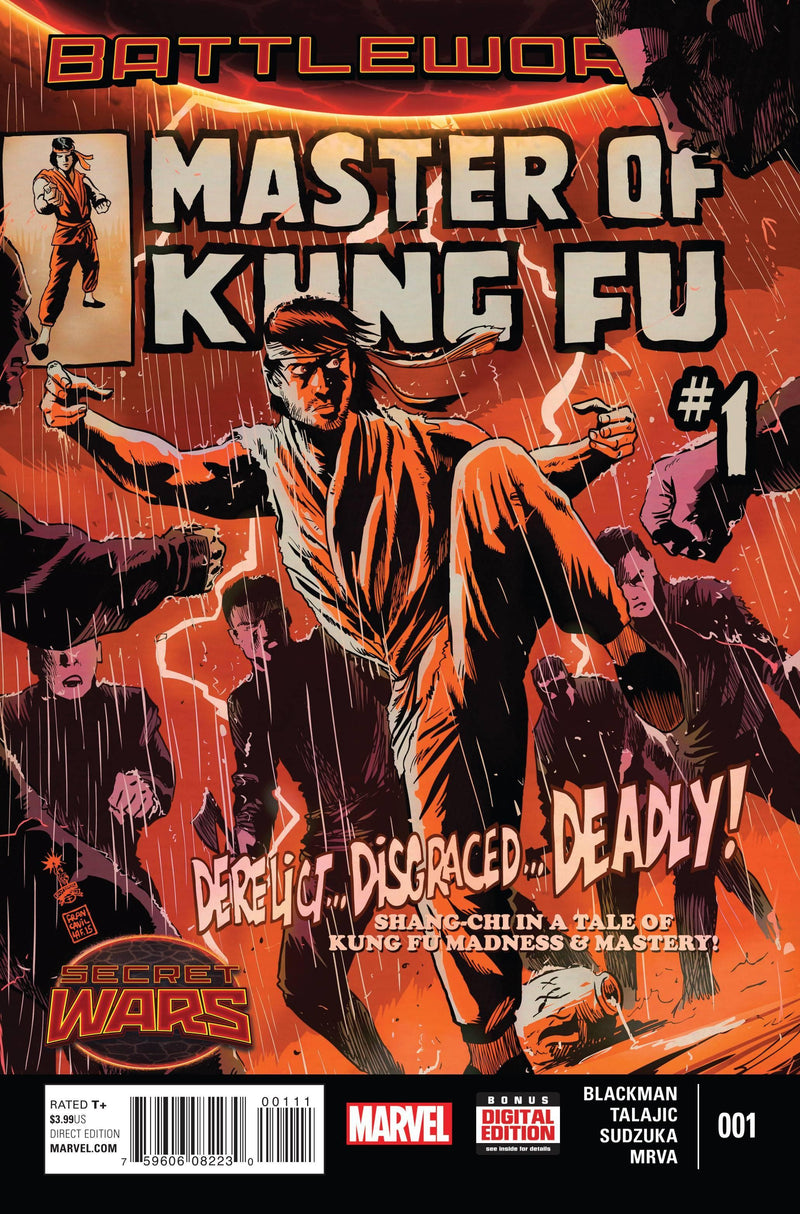 MASTER OF KUNG FU (2015) SET OF FOUR
