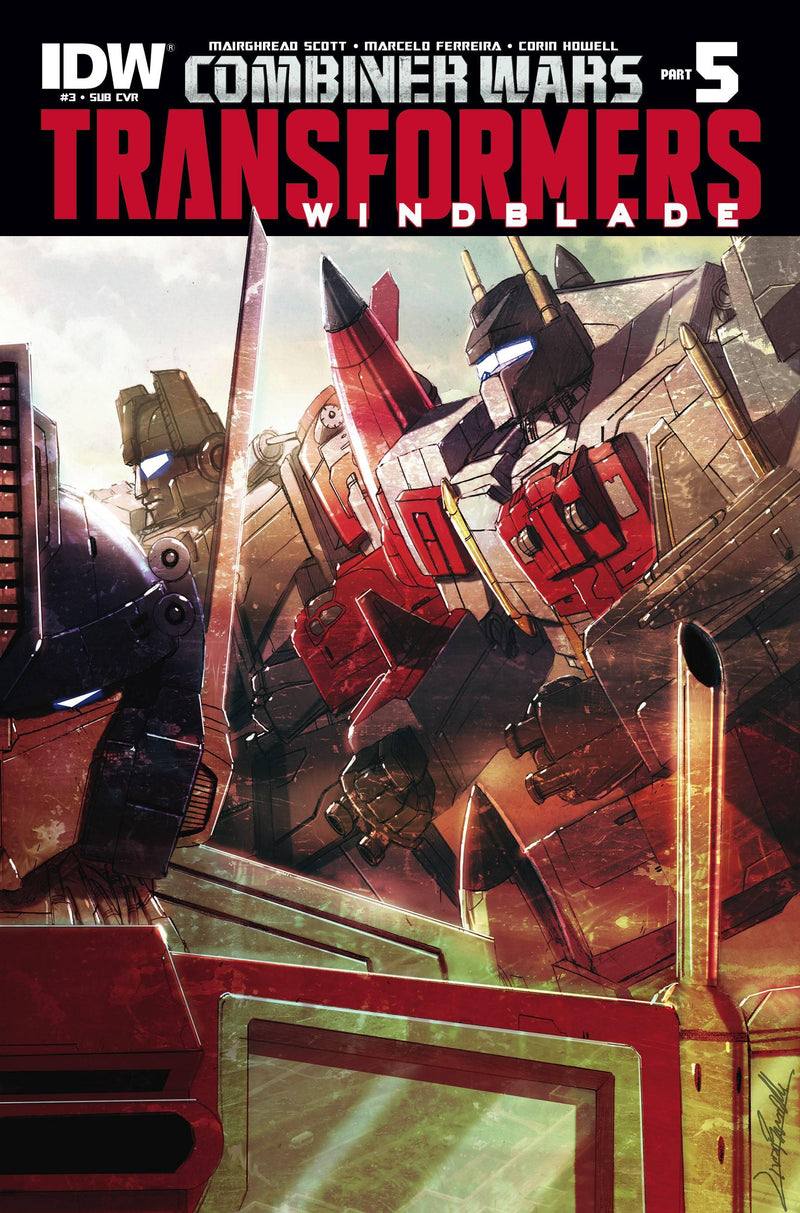TRANSFORMERS WINDBLADE COMBINER WARS #3 SUBSCRIPTION VAR