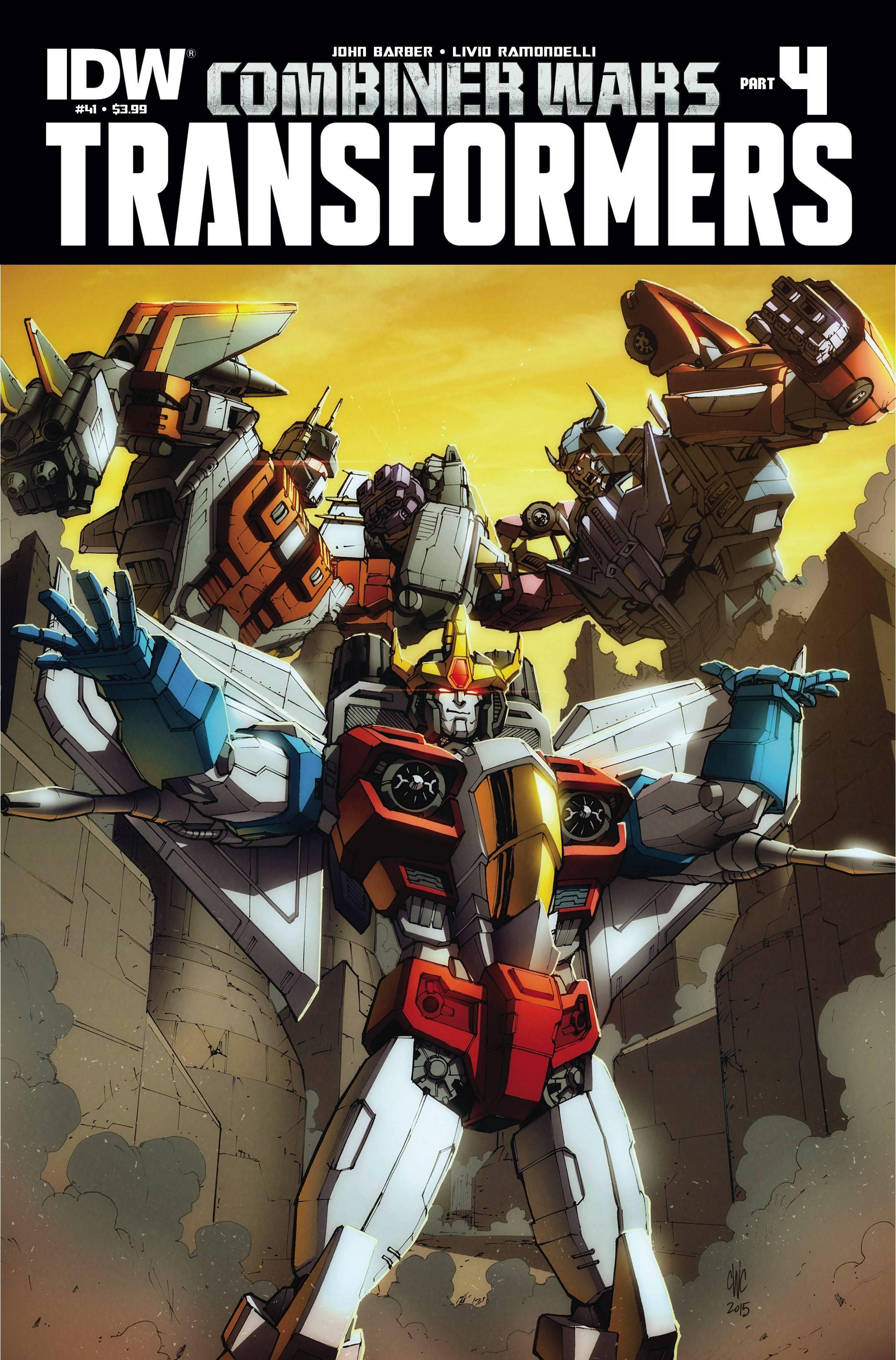 TRANSFORMERS VOL 3 #41 COMBINER WARS - Kings Comics