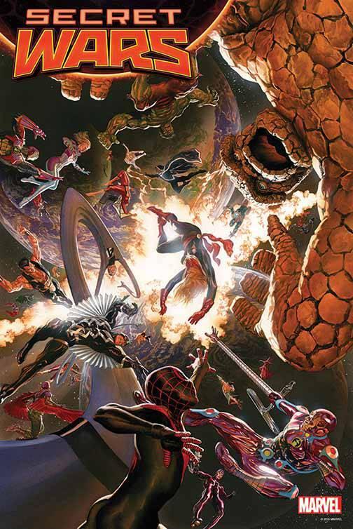 SECRET WARS #1 BY ROSS POSTER - Kings Comics