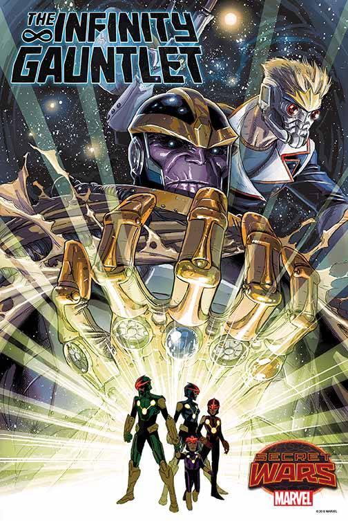 INFINITY GAUNTLET VOL 2 #1 BY WEAVER POSTER - Kings Comics