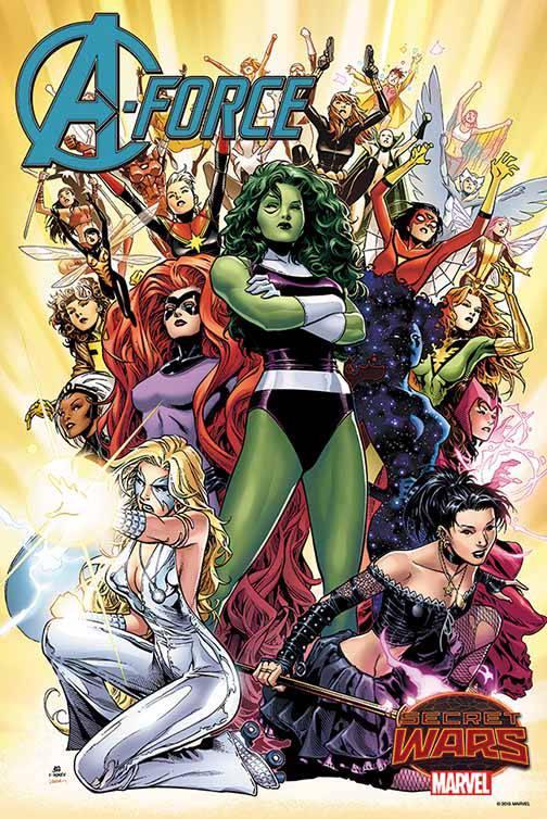 A-FORCE #1 BY CHEUNG POSTER - Kings Comics