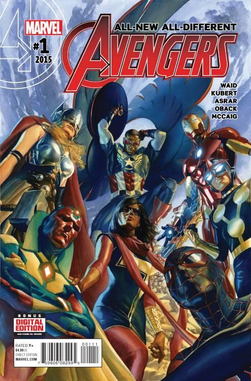 ALL NEW ALL DIFFERENT AVENGERS #1