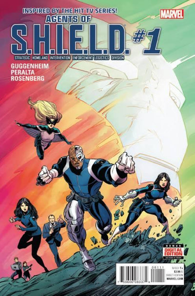 AGENTS OF SHIELD (2016) - INCOMPLETE SET OF NINE (MISSING ISSUE #8)