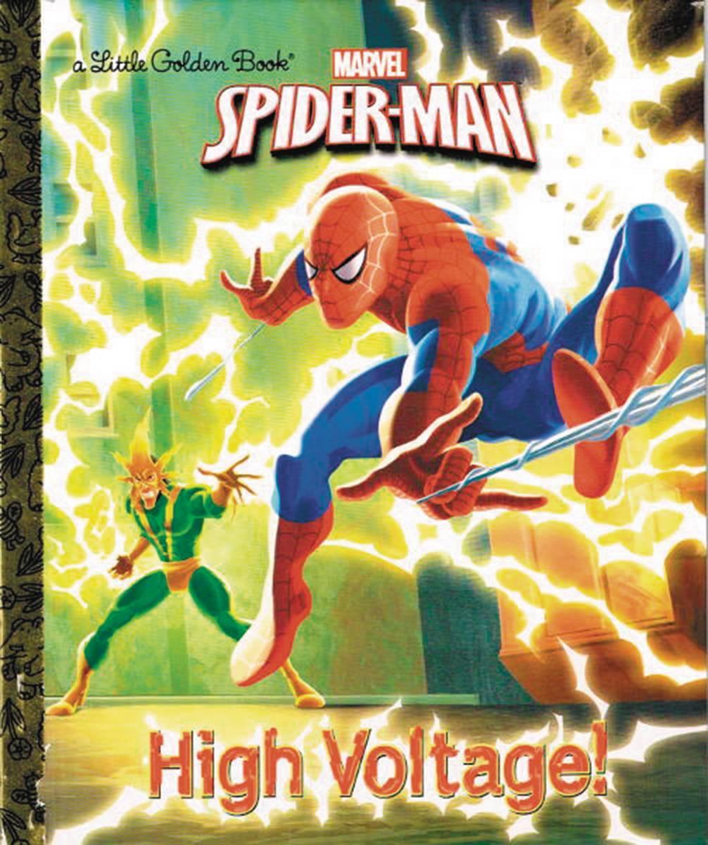 SPIDER MAN HIGH VOLTAGE LITTLE GOLDEN BOOK REISSUE - Kings Comics