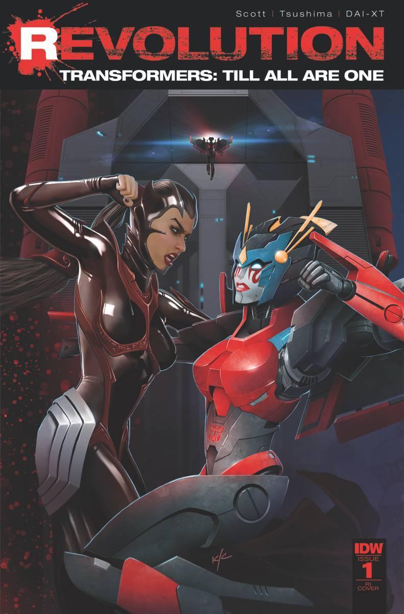 TRANSFORMERS TILL ALL ARE ONE REVOLUTION #1 10 COPY INCV