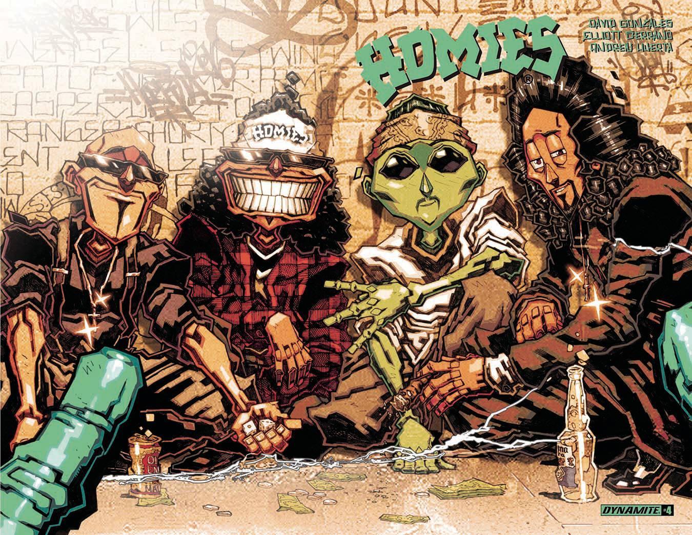 HOMIES #4 CVR A HUERTA - Kings Comics