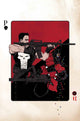 DEADPOOL VS PUNISHER #1 BY SHALVEY POSTER