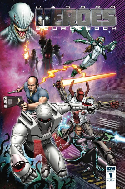 HASBRO HEROES SOURCEBOOK #1 10 COPY INCV