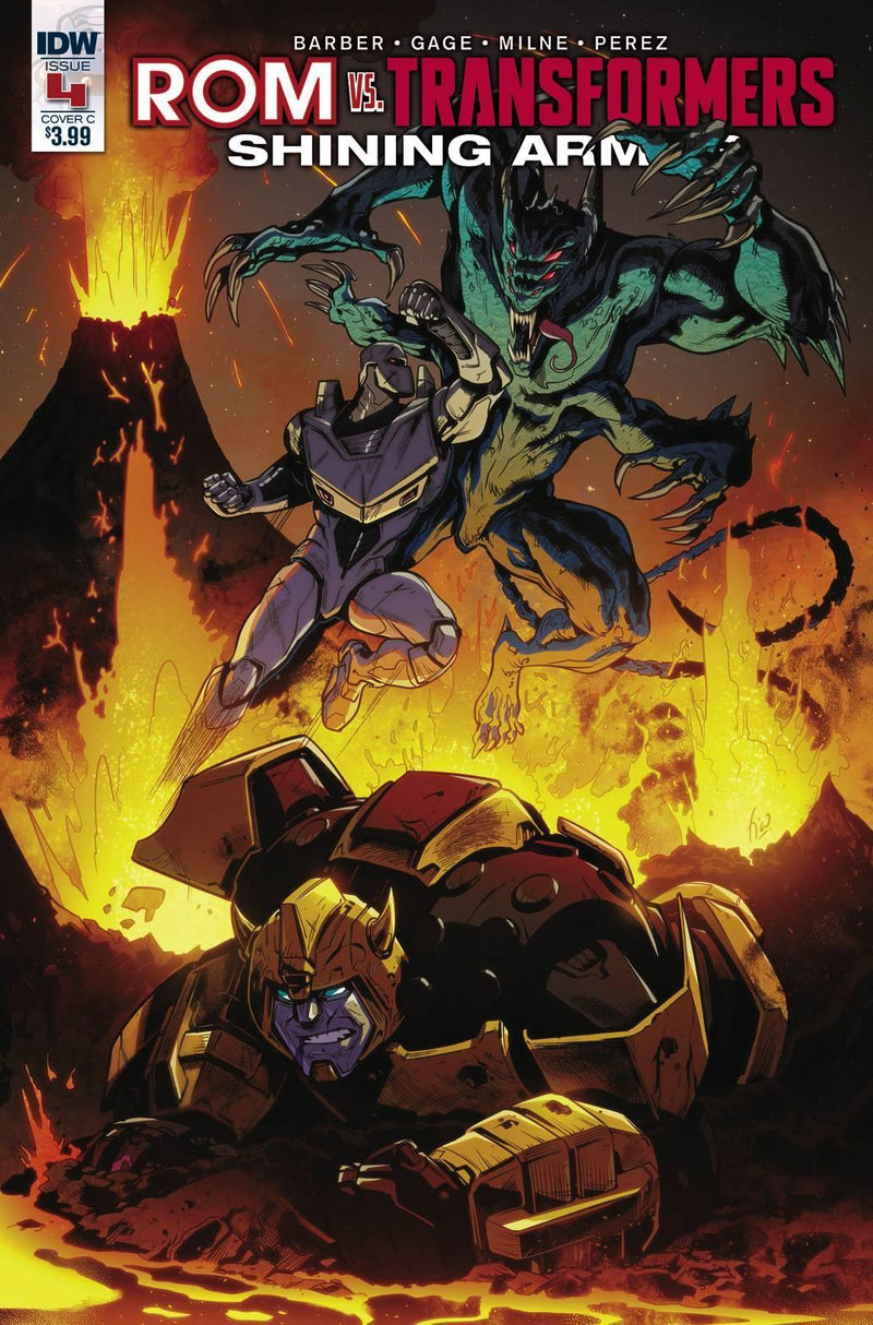 ROM VS TRANSFORMERS SHINING ARMOR #4 CVR C OSSIO