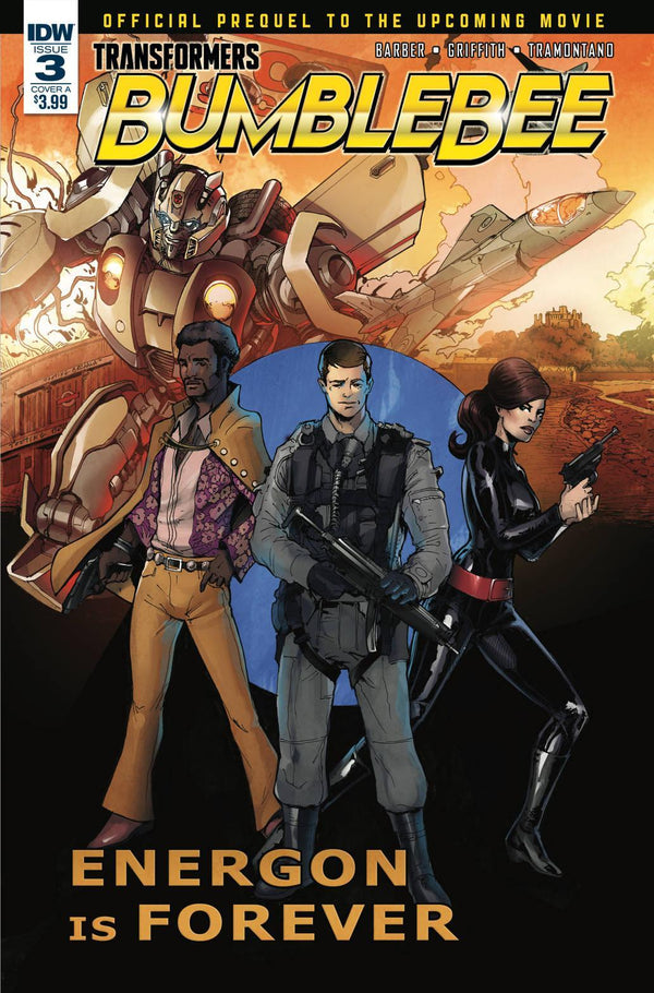 TRANSFORMERS BUMBLEBEE MOVIE PREQUEL #3 CVR A GRIFFITH