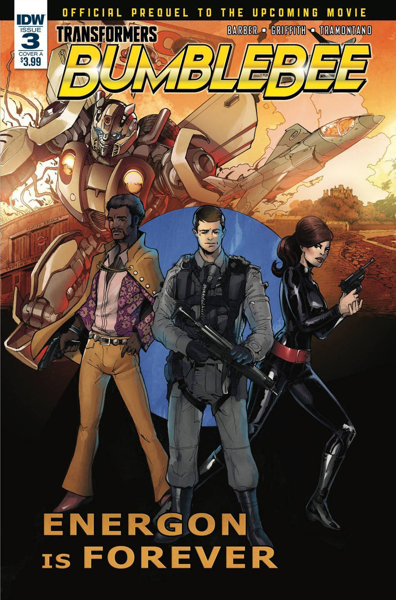 TRANSFORMERS BUMBLEBEE MOVIE PREQUEL #3 CVR A GRIFFITH