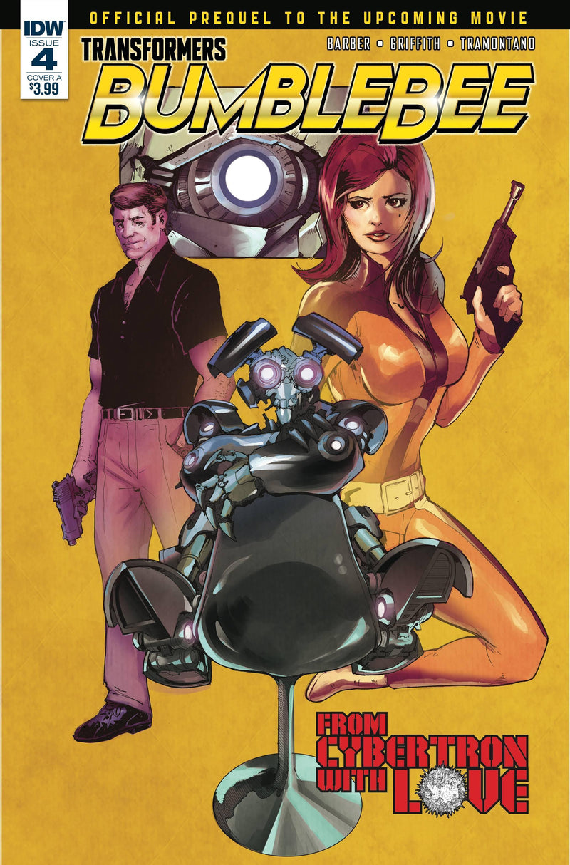 TRANSFORMERS BUMBLEBEE MOVIE PREQUEL #4 CVR A GRIFFITH
