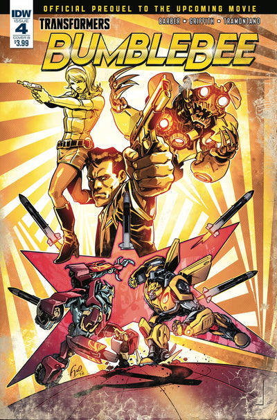 TRANSFORMERS BUMBLEBEE MOVIE PREQUEL #4 CVR B OSSIO