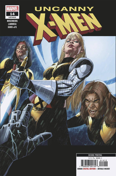 UNCANNY X-MEN VOL 5 #14 2ND PTG LORROCA VAR