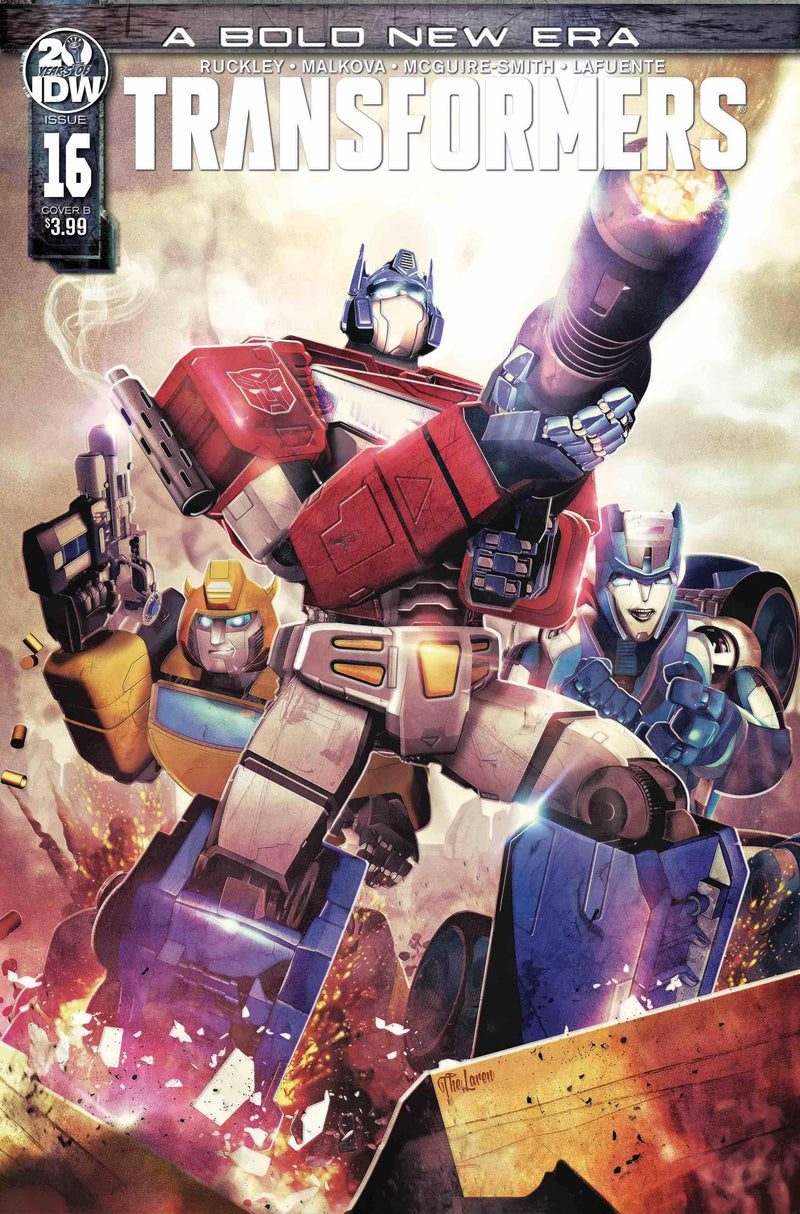 TRANSFORMERS (2019) #16 CVR B LAREN