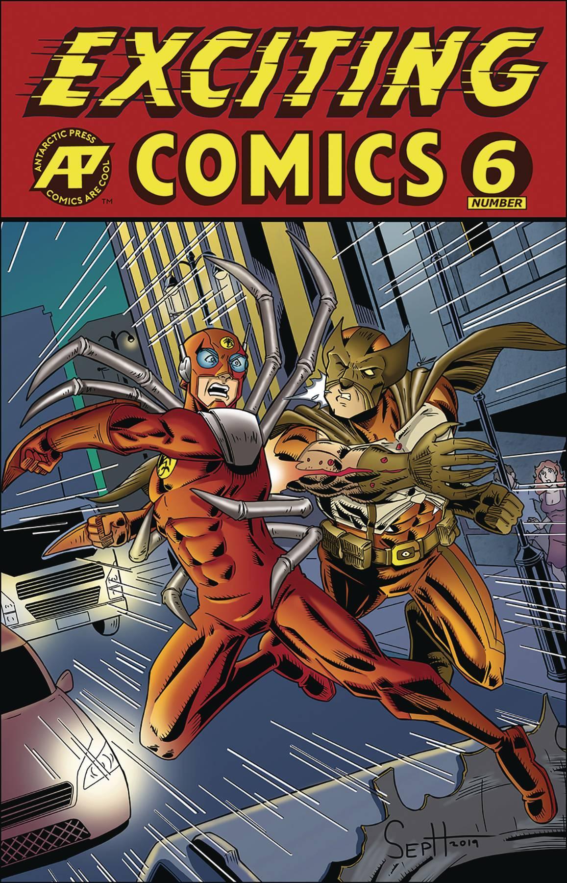 EXCITING COMICS #6 CVR A OLESCO - Kings Comics