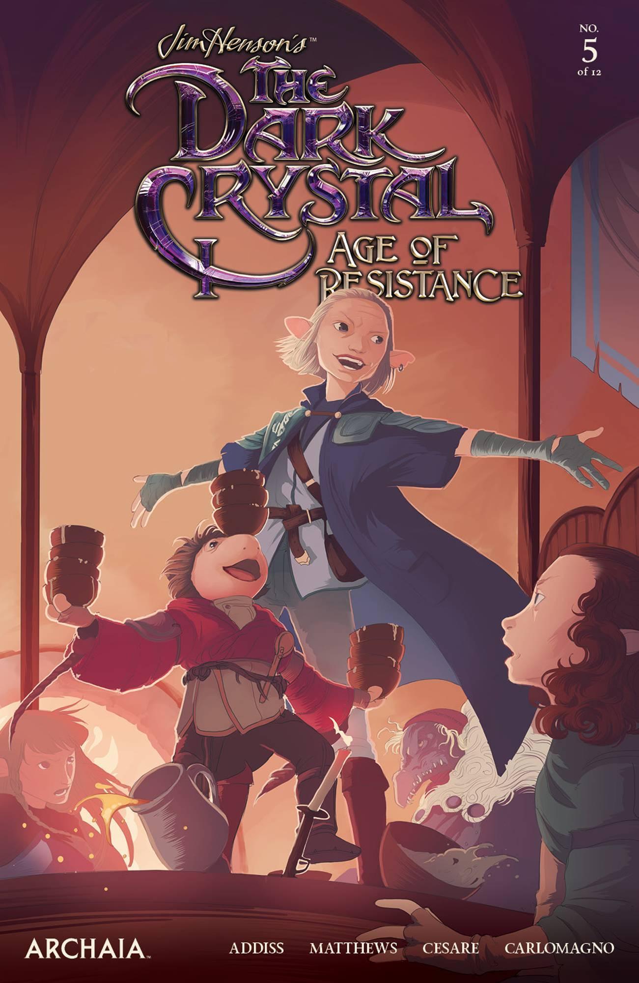 JIM HENSON DARK CRYSTAL AGE OF RESISTANCE #5 CVR A FINDEN - Kings Comics
