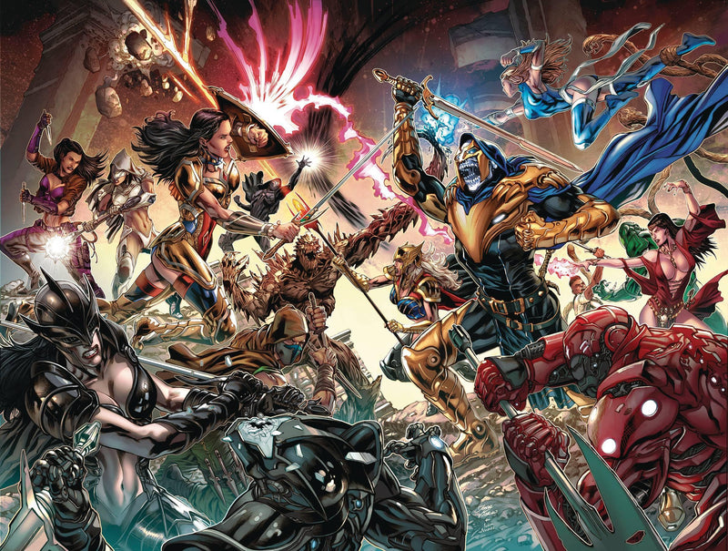 GRIMM FAIRY TALES 2019 ANNUAL #2 CVR B VITORINO RIGHT SIDE